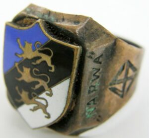 Waffen SS/ Anillo de la "SS Legión Estonia", "Btl. Narwa"