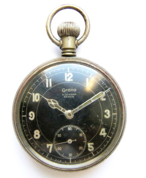 SS/ Reloj "Grana, A. LUNSER BERLIN", Gravado