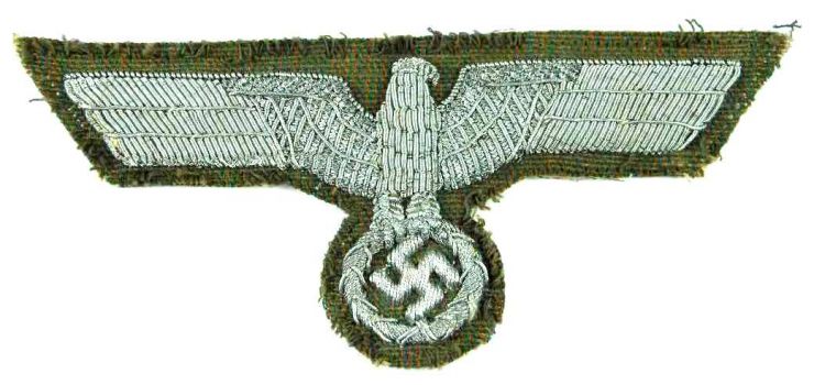 WH/ Emblema Nacional de Oficial para Uniforme de Camuflaje