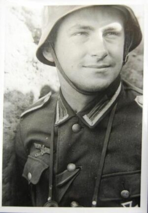 Foto de Prensa del "Uffz. Josef Weisbach"