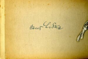 Libro de Dibujos de Hans Liska "Kriegs-Skizzenbuch" 1944