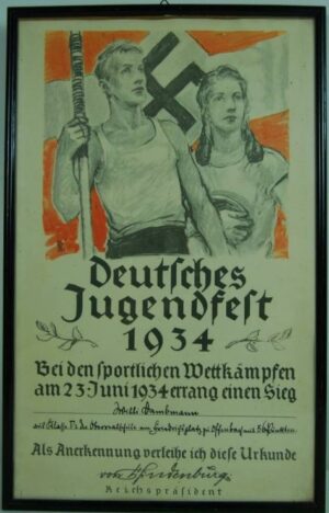 HJ/ Documento de Honor "Jundenfest"