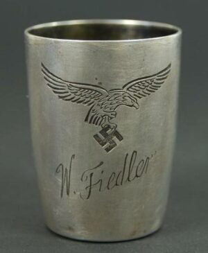 LW/ Vaso en Plata "835" Gravado