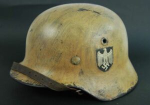 WH/ Casco M40 Camuflado de una Calca "ET62"