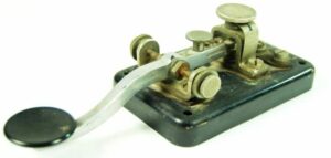 Manipulador de Teclado Morse de Guerra Civil