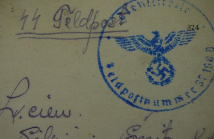 Waffen SS/ Foto Postal Circulada