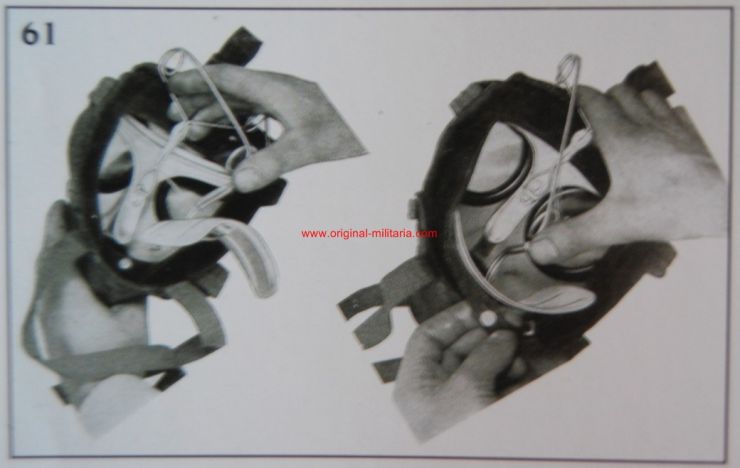 WH/ Horma de Aluminio para la Máscara Antigás M30