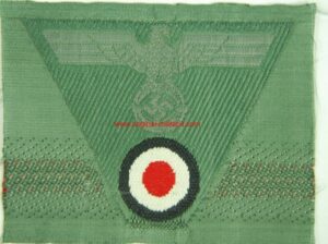 WH/HEER, EM/NCO'S M43 ‘BeVo’  Trapezoid Cap Insignia
