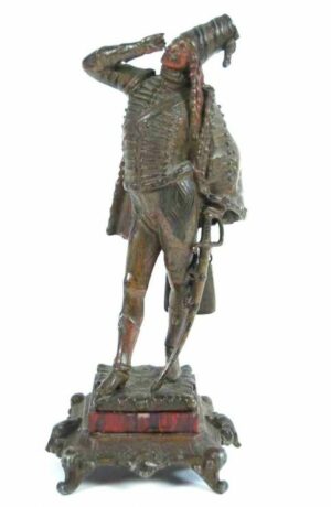 Siglo XIX, Figura de Bronce de un Húsar