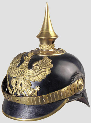 Pickelhaube de Alférez Prusiano de Infantería de Línea