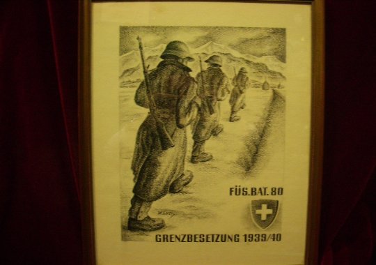 CARBONCILLO ORIGINAL SUIZO WW2