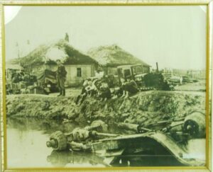Foto Original de Tropas Alemanas en el Frente del Este