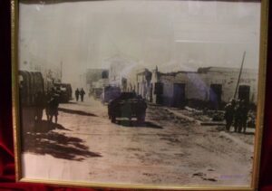 Gran foto Afrika korps de epoca enmarcada.