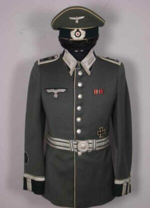 Waffenrock de un Schirrmeister Especialista de Heer.