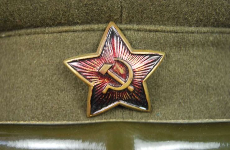 Gorra de Plato "Lenin" para Oficiales y Suboficiales