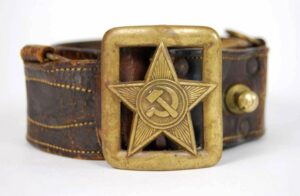 Cinturón M35 para Comandantes del RKKA con Hebilla de Estrella