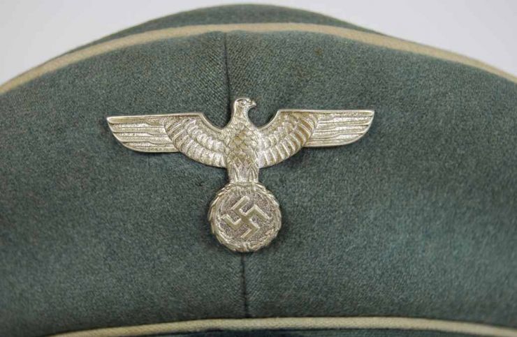 Gorra de Plato M34 de Oficial de Infanteria