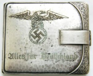 NSDAP/ "Alpaca" Cigarette Case with Dedication