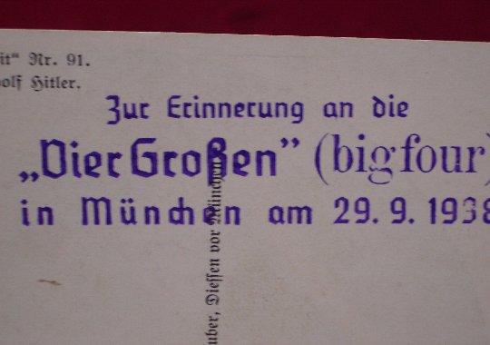 Tarjeta Postal de Adolf Hitler