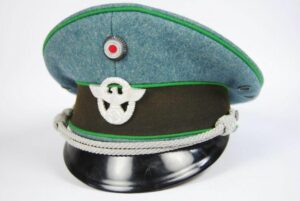 Gorra de Plato de Oficial de Policía
