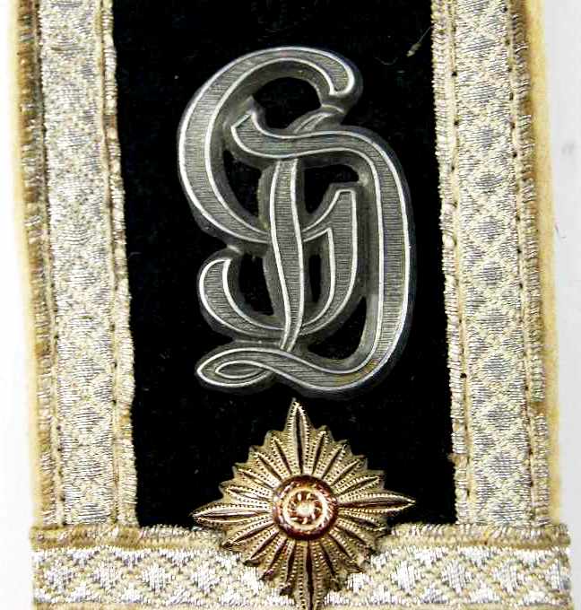 Hombrera de Sargento Mayor de Infantería Candidato a Oficial de la División "Grossdeutschland"