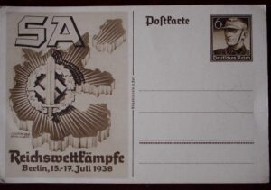 Tarjeta Postal de las SA “Sturmabteilung”