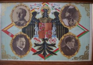 Cartel de Propaganda Nacionalista Original de Guerra Civil