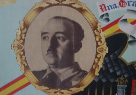 Cartel de Propaganda Nacionalista Original de Guerra Civil
