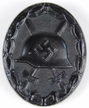Distintivo de Herido en Negro