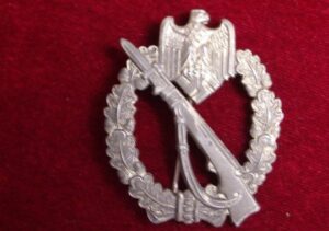 Wehrmacht, Distintivo de Asalto de Infantería en Plata "Zimmermann"