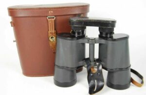 Estuche con Prismáticos de Servicio "rln", Carl Zeiss Jena de 1945