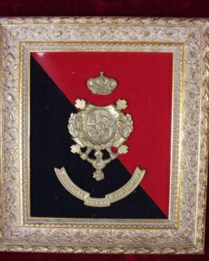 Metopa en Bronce Enmarcada.