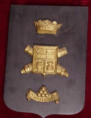 Metopa de Artillería en Bronce