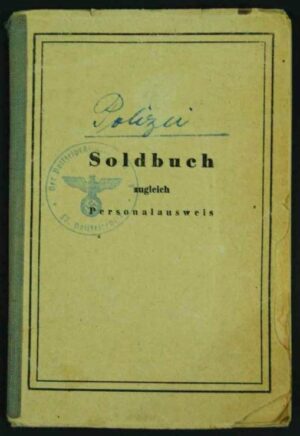 Soldbuch de la SS Polizei