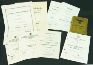 Grupo de Concesiones y Soldbuch de "Max Grássel"