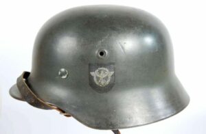 Casco M40 de Policia de Campaña con una Calca