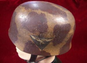 Casco M38 (stahlhelm) de paracaidista (Fallschirmjäger)