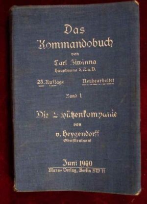 Manual Militar Alemán de 1940.
