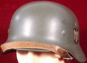 Casco M35 (Stahlhem) de un Mayor