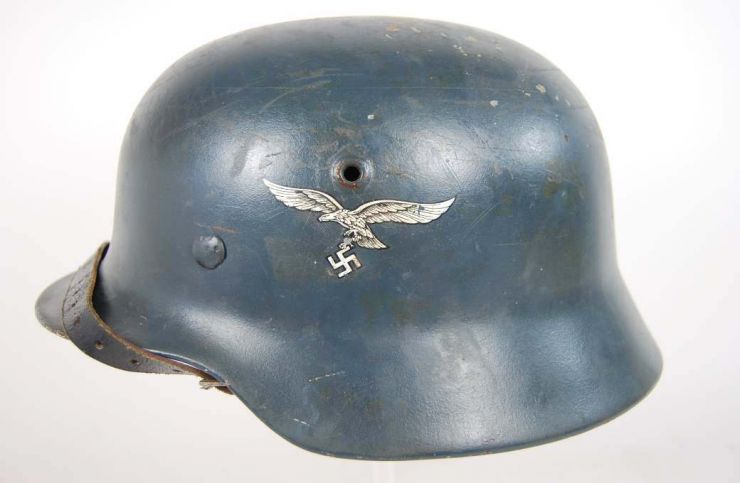 Luftwaffe, Casco M40 de Doble Calca