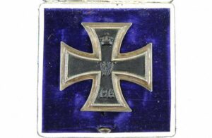 Estuche con Cruz de Hierro de 1ª Clase "K.A.G", WW1.