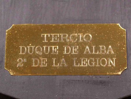 Metopa del Tercio Duque de Alba 2º de la Legión.