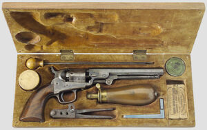 Estuche con Revolver Colt London Pocket M1849
