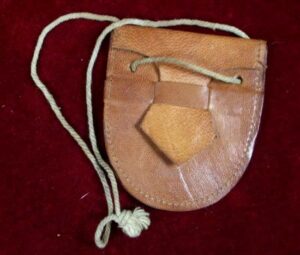 Cartera de Cuero para Chapa Identificación de Wehrmacht