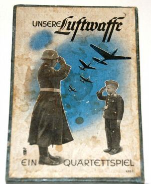 Juego de Cartas "Unsere Luftwaffe"