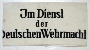 Im Dients der Deutschen Wehrmacht Armband