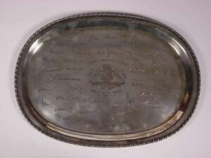 Bandeja Conmemorativa de U-Boot de la Kriegsmarine