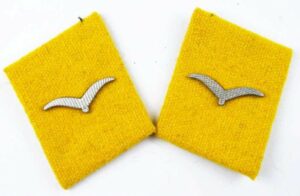 Luftwaffe EM ‘Flieger’ Collar Tabs for pilot/Fallschirmjäger
