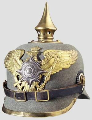 Pickelhaube Prusiano M15 de Guardia de Infantería
