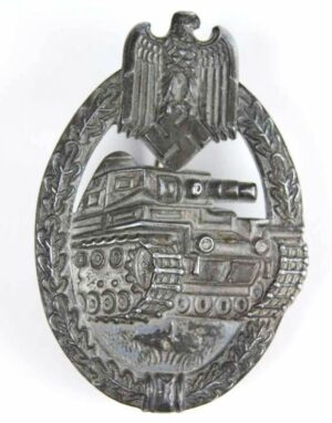 Distintivo de Asalto de Panzer en Plata
